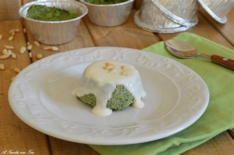 Flan Di Spinaci Con Fonduta A Tavola Con Tea