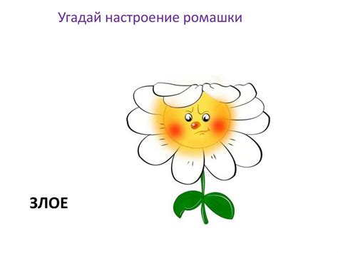 Ромашка чувств и эмоций - презентация онлайн