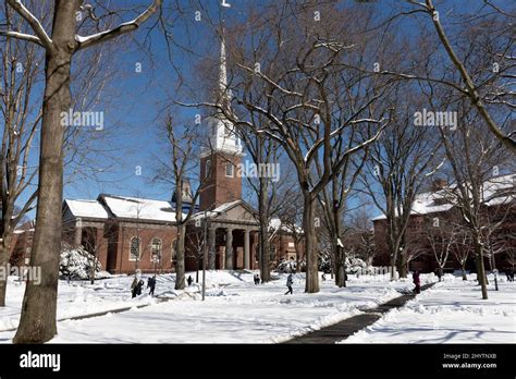 Memorial Church Harvard University Campus Stock Photo - Alamy