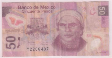 Mexico Pesos Vg Polymer Currency Note Kb Coins Currencies