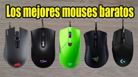 Los Mejores MOUSE GAMER BARATOS Para Empezar A Jugar YouTube