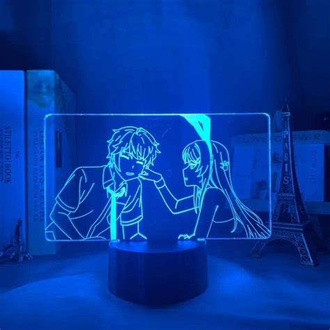 3d Anime Night Light Anime Illusion Light Bunny Girl Mai Sakurajima Led