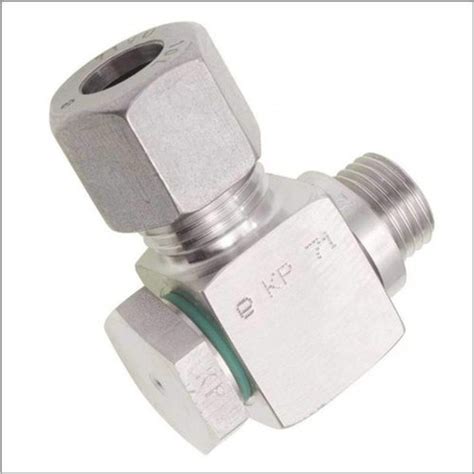 Male Stainless Steel Swivel Banjo Connector For Industrial Size