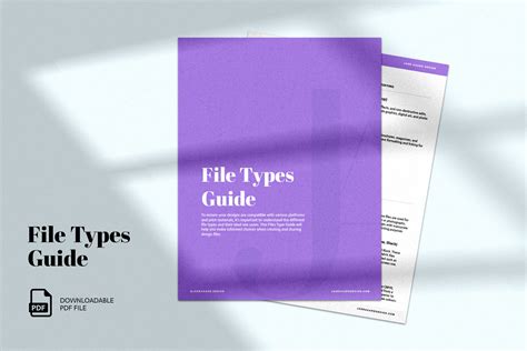 FREE • File Types Guide