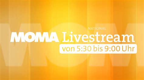 Video Livestream MOMA Live Morgenmagazin ARD Das Erste