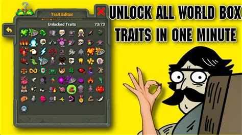 How To Unlock All Traits In World Box PC Unlock All Worldbox Traits