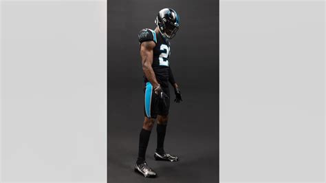 Panthers Unveil Black Helmets All Black Uniform Combination Atelier