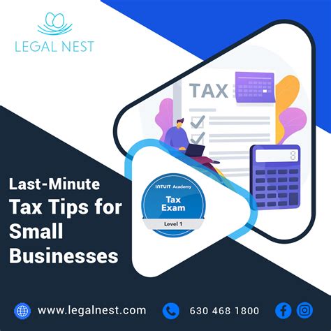 Last Minute Tax Tips For Small Businesses Legalnest