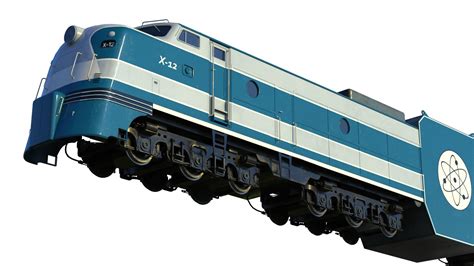 X 12 Atomic Locomotive Concept 3d Model Turbosquid 2172313