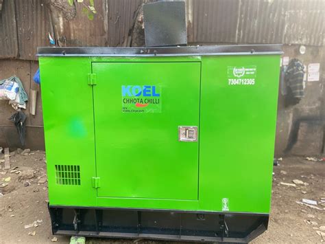 20 Kva Kirloskar Green 3 Phases Generator Set At ₹ 205000piece