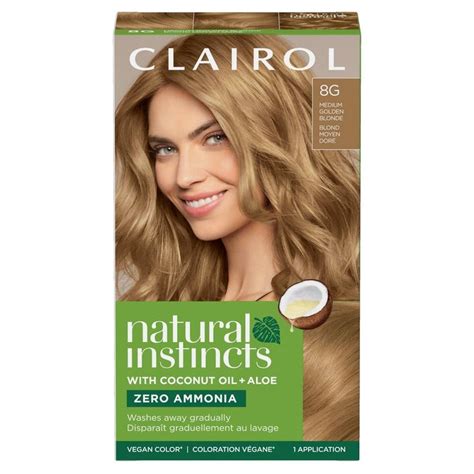 Natural Instincts Clairol Demi Permanent Hair Color Cream Kit 8g