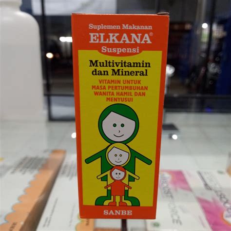 Jual ELKANA SIRUP 60 ML Shopee Indonesia