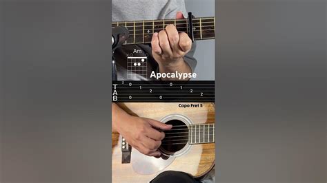 Apocalypse Cigarettes After Sex Guitar Tutorial With Tabs Shorts