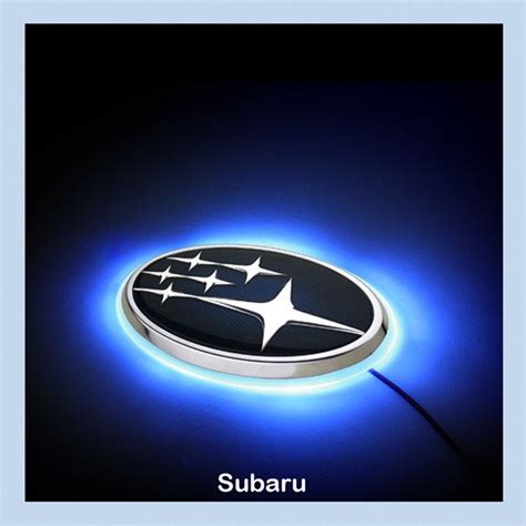 Subaru Legacy 10 LED Car Decal Logo Tail Light Badge Emblem Sticker