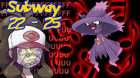 Pokemon Black And White Battle Subway Super Single Battle 22 25