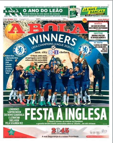 Las Portadas Oblak Y El Chelsea Campe N Foto De Marca