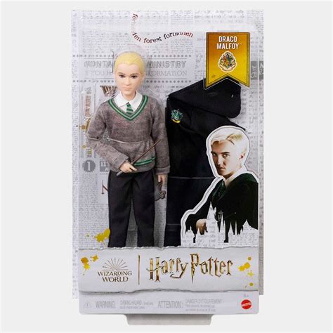 Boneco Draco Malfoy Uniforme Sonserina Harry Potter Mattel Shopee Brasil