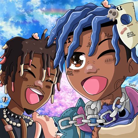 Download Xxxtentacion And Juice Wrld Wallpaper | Wallpapers.com