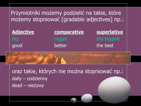 Ppt Przymiotniki Adjectives I Canyon Powerpoint Presentation Free