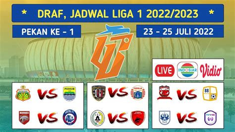 Jadwal Liga 1 2022 Terbaru Hari Ini Bali United Vs Persija Jakarta