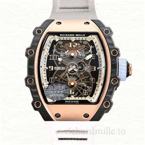 Richard Mille RM21 01 Men Automatic Arabic Numeral Watch Rubber Band