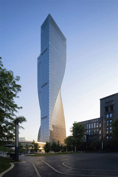 ARCHITECTURE DEZEEN Aedas Unveils Most Twisted Tower In The World In