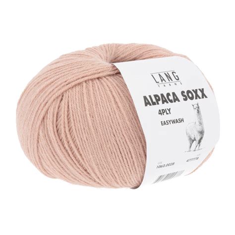 Lang Yarns ALPACA SOXX 4 Fach Sockenwolle Fb 0028 Wollkosmos De