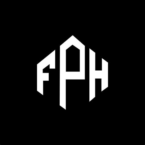 Dise O De Logotipo De Letra Fph Con Forma De Pol Gono Dise O De