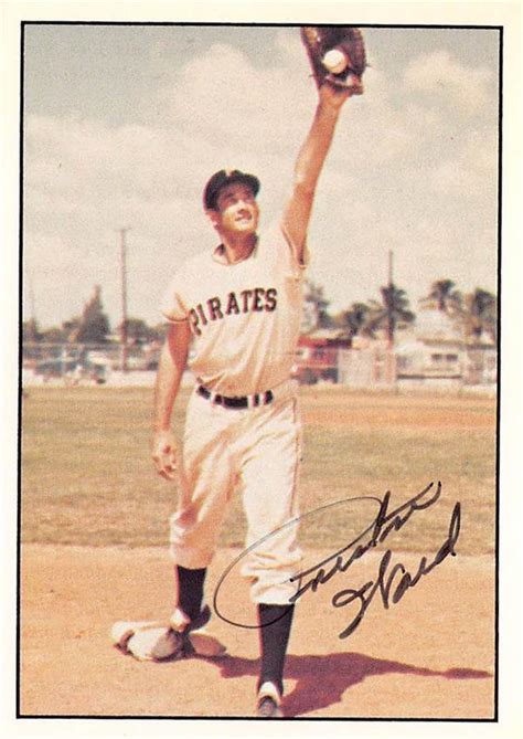 Preston Ward Autographed Baseball Card Pittsburgh Pirates 67 1979