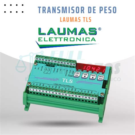 Transmisor De Peso Analogico Y Digital Laumas Tls Balanzas Digitales