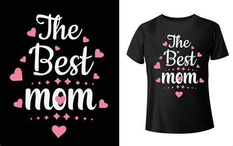 Happy Mothers Day T Shirt Design Mom Vector Vector Art Mom T Shirt