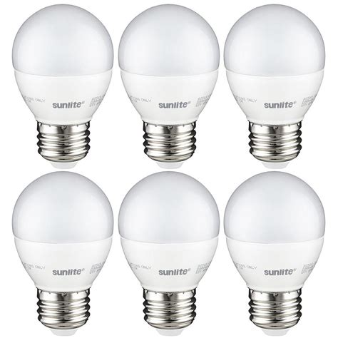 Sunlite Watt Equivalent Frost Warm White G Dimmable Led Light Bulb