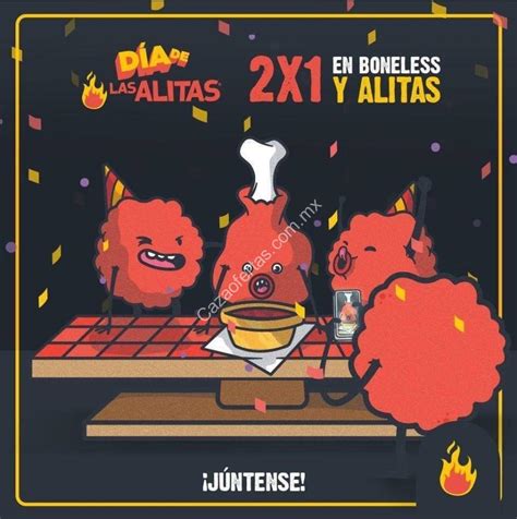 Promoción Las Alitas Día De Las Alitas 2019 2x1 En Alitas Y Boneless