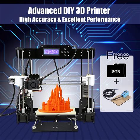 Buy Anet A8 Upgraded Desktop 3d Printer I3 Diy Kits