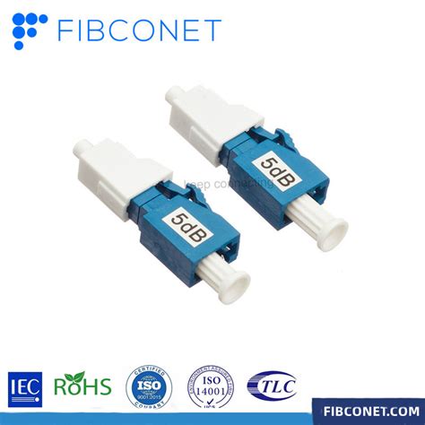 FTTH LC Upc LC APC 2dB 5 DB 10dB Fiber Optic Attenuator China Fiber