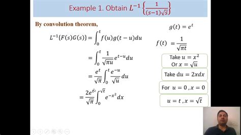 How To Do The Convolution Theorem Of The Laplace Inverse Of Ss21s Images