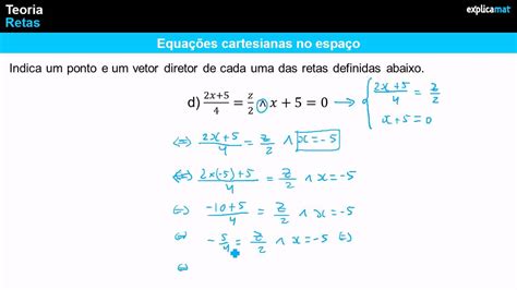 Equação Cartesiana Da Reta Fdplearn