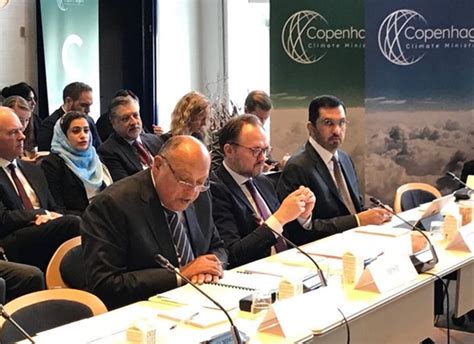 Egypts Participation In The Copenhagen Climate Ministerial Meeting Sis