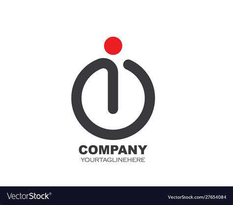 I letter logo icon Royalty Free Vector Image - VectorStock