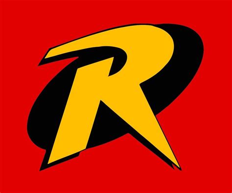 Robin Logo Robin Symbol Tim Drake Red Robin Teen Titans Robin