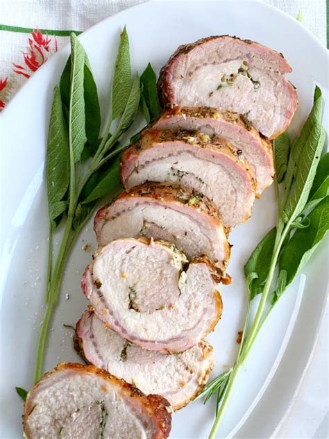 Stuffed Roast Pork Loin