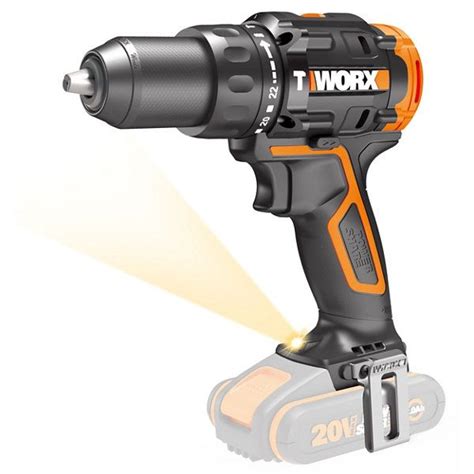 Worx Taladro Percutor Brushless Nm De V Sin Bater A Ni Cargador