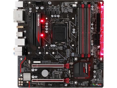 GIGABYTE GA-B250M-Gaming 5 (rev. 1.0) LGA 1151 Micro ATX Motherboards ...
