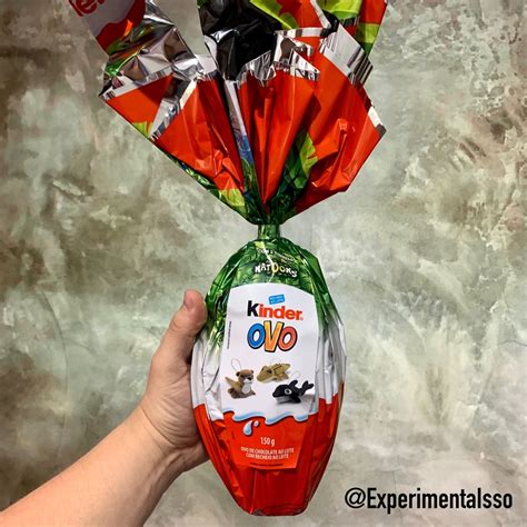 🇧🇷kinder Ovo Gigante Natoons 😍 Kinder Ovo De Páscoa 150g Brasil