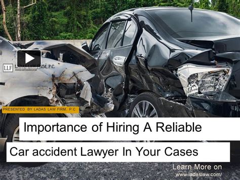 Ppt Importance Of Hiring A Reliable Car Accident Lawyer In Your Cases Powerpoint Presentation