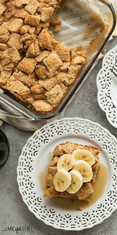 Overnight Peanut Butter French Toast Casserole Recipe