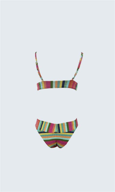 Bikini Alejandra Shine Multicolor Praia Brava