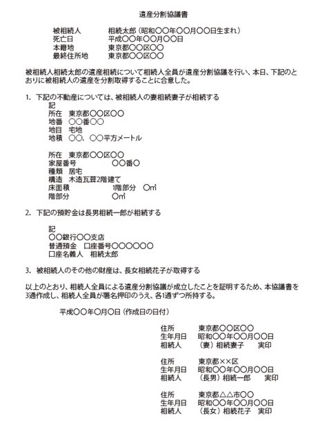 遺品整理にともなう遺産分割協議書の作成 | ユーティリティーサービス
