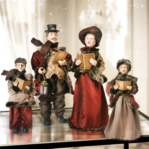 Victorian Christmas Carolers Figurines