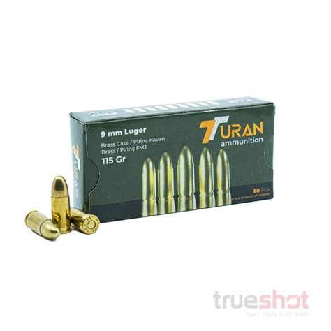 Turan 9mm 115 Grain Fmj 1000 Rounds 239 99 Gun Deals